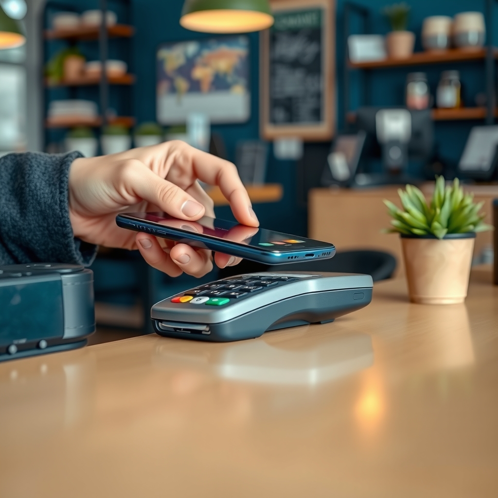 Contactless payment with a mobile wallet